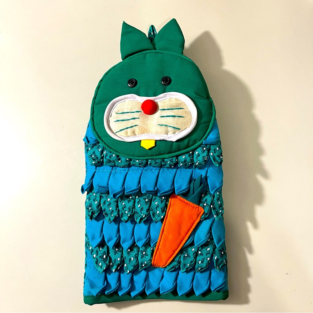 Adorable Bunny Custom Oven Mitt